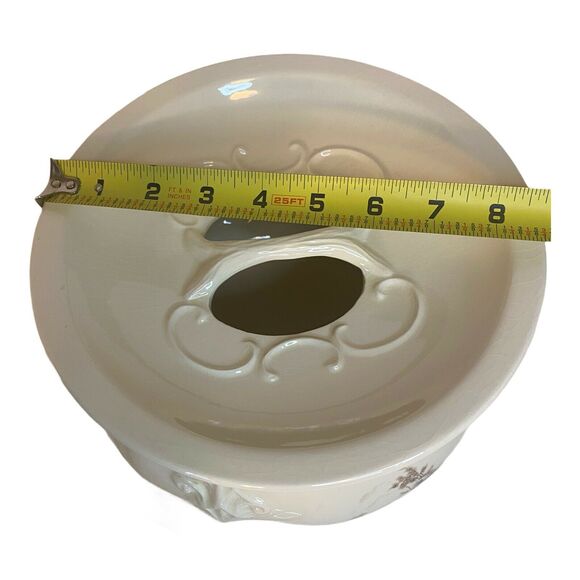 Arnel's FISHERMAN 3pc Chamber Pot 1976 Bowl with Splash Cover & Lid Vintage - Picture 11 of 12